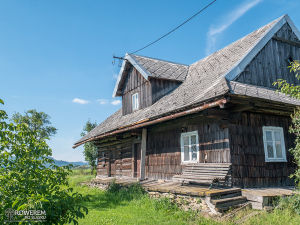Stara beskidzka chata w Jaworzynce