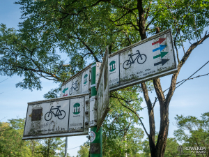 Oznakowanie szlaków rowerowych w Jaworznie