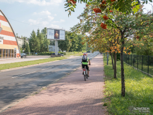 Droga rowerowa między Nikiszowcem a Szopienicami