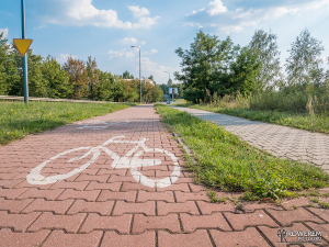 Droga rowerowa między Nikiszowcem a Szopienicami