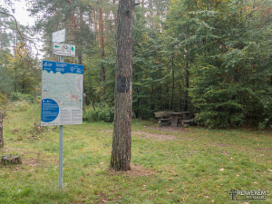 Połączenie ze szlakiem rowerowym Lasy Rudzkie