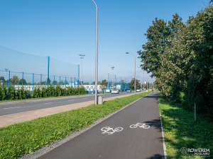 Nowa droga rowerowa wzdłuż ul. Sportowej w Ustroniu