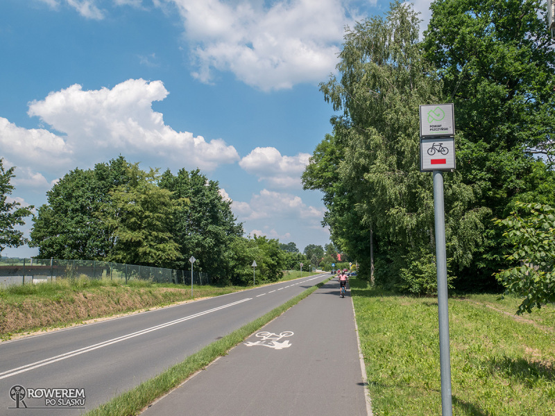 Droga pieszo-rowerowa w Goczałkowicach