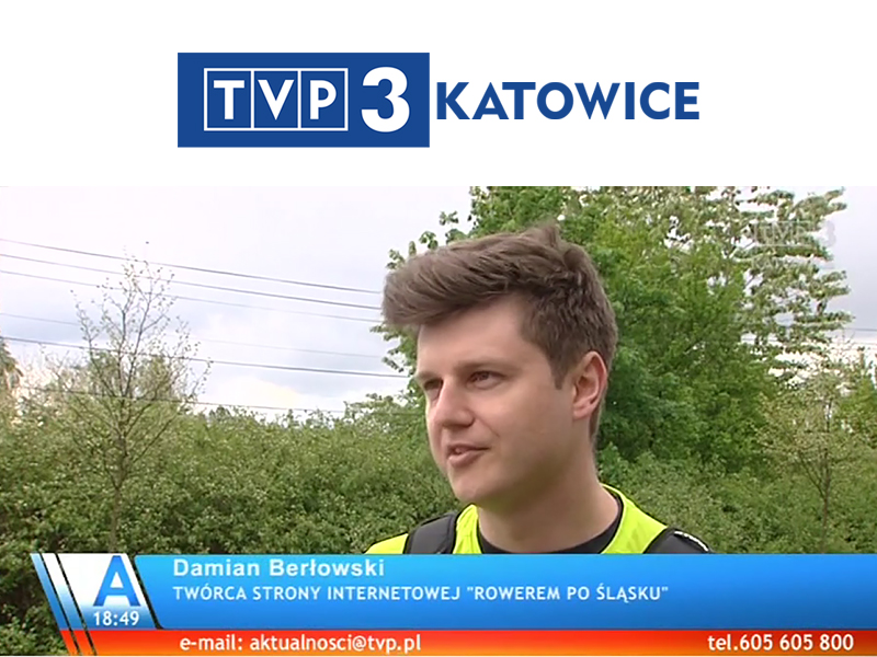 Wywiad Rowerem Po Śląsku - TVP3 Katowice