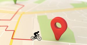 Najciekawsze rysunki na mapie wykonane rowerem i GPSem
