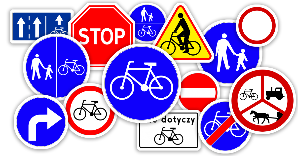 Przepisy ruchu drogowego dla rowerzystów [2023]