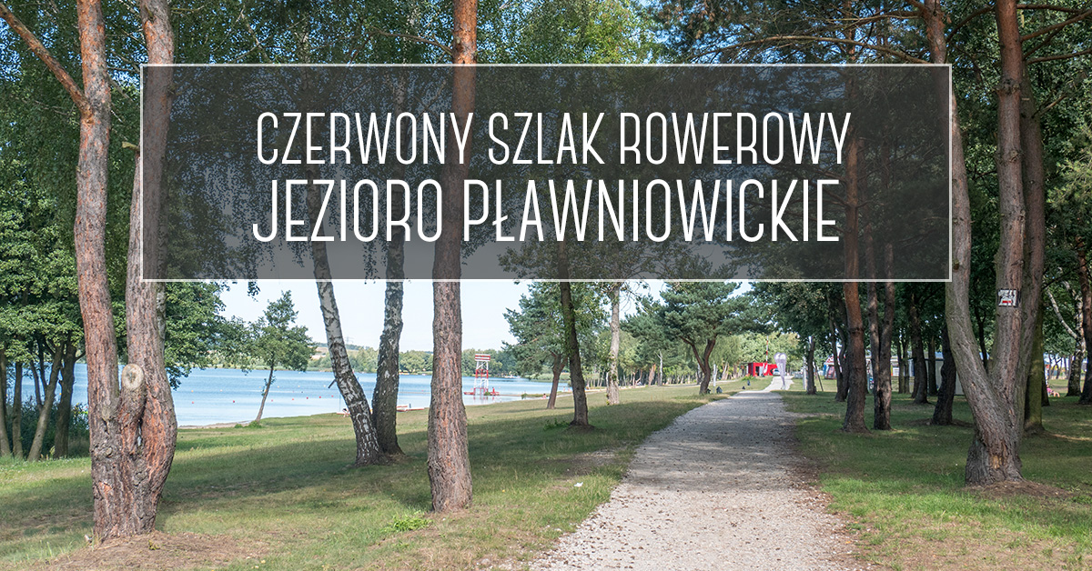 Czerwony szlak rowerowy nr 386: Jezioro Pławniowickie